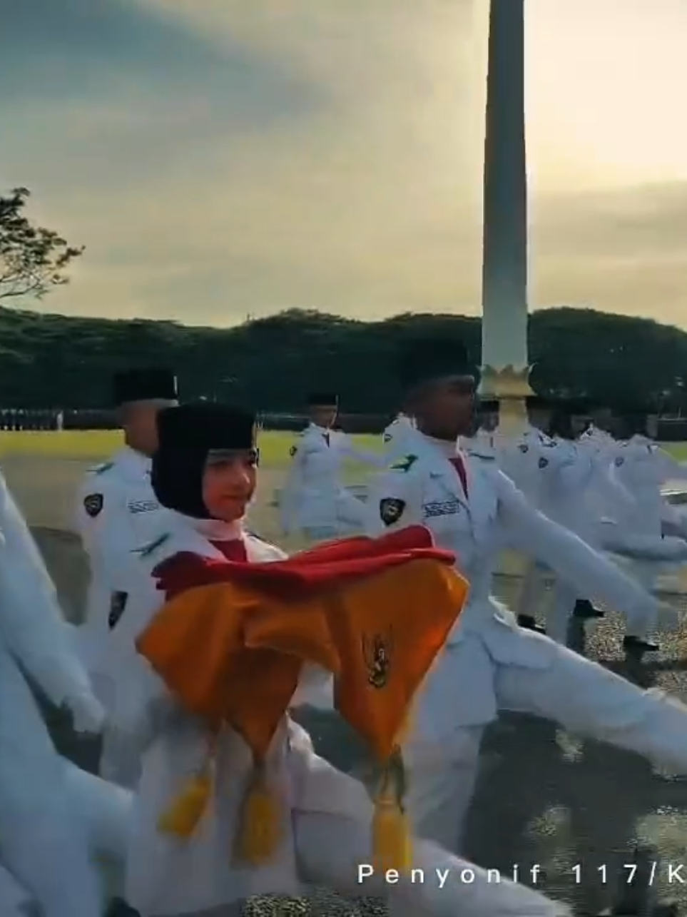 Batalyon Infanteri 117/Ksatria Yudha - Upacara 17 Agustus 2025 dalam rangka memperingati HUT RI yg ke 80 Tahun di lapangan Upacara Blang Padang Kota Banda Aceh.#indonesia #kodamim #yonif117ksatriayudha #penyonif117ky #cinematic 