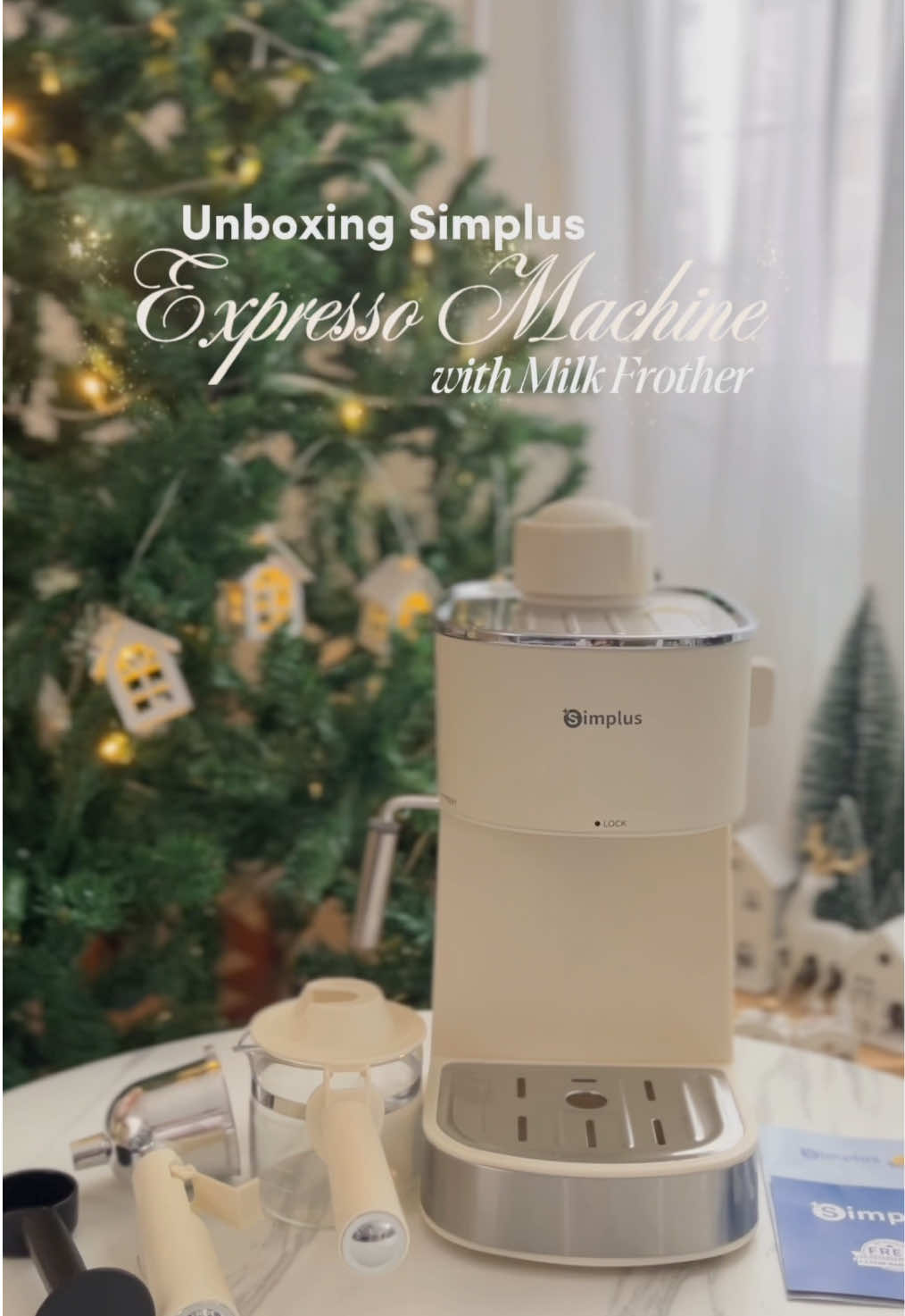 Meet the newest Simplus Espresso Machine ✨ Brew café-style coffee at home with its 5 Bar Pressure, built-in milk frother, and a 240ml water tank—all in one sleek, super affordable machine. ☕👌 Perfect for coffee lovers on a budget but don’t want to compromise on taste! @simplus_ph #coffeemaker #espressomachine #simplusespressomachine #coffeelover #coffee 