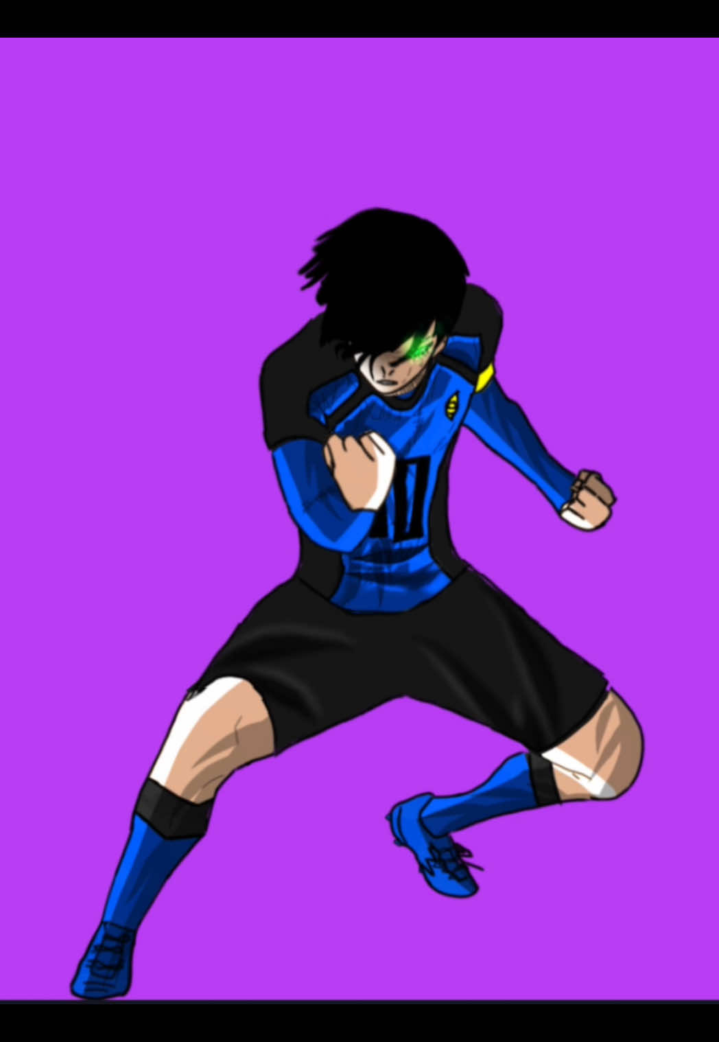 itoshi Rin animation #grrenscreen #itoshirin #managa #bluelock 