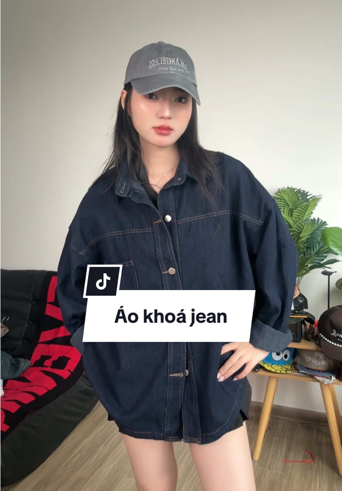 Áo khoác jean Dinoman #aokhoac #jean #thoitrang #xuhuong 