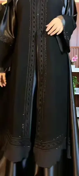 abaya hareer exclusive binsal  butik khas saudi#fyp 