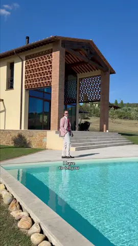 ✨ Live the Tuscan Dream ✨ Imagine waking up surrounded by the golden light of Tuscan’s rolling hills, where silence is broken only by the rustle of olive trees and the song of birds. This extraordinary villa combines modern elegance with timeless Tuscan charm: 🏡 Bright, open spaces that embrace the landscape 🌿 Terraces and gardens to enjoy every sunset with a glass of Chianti or Brunello 🏊 An infinity pool that melts into the horizon 🍷 A retreat where every day feels like a holiday Not just a house, but a place where emotions, beauty and lifestyle come together. A rare opportunity to call Tuscany home. #hometour #tuscany #luxuryhomes #luxurylife