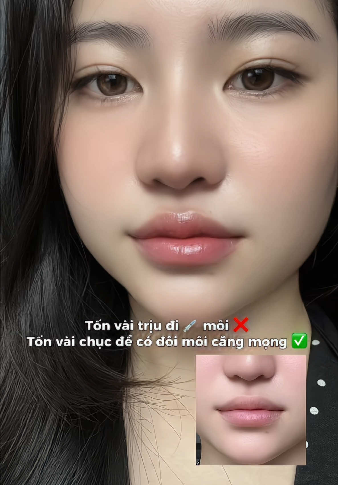 Ngoài kẻ viền môi, em này mn có thể dùng vẽ bọng mắt, hốc mắt, tạo khối, eyeliner nữa nha ✨👍🏻 #review #unboxing #pinkpunk #chikevienmoi 