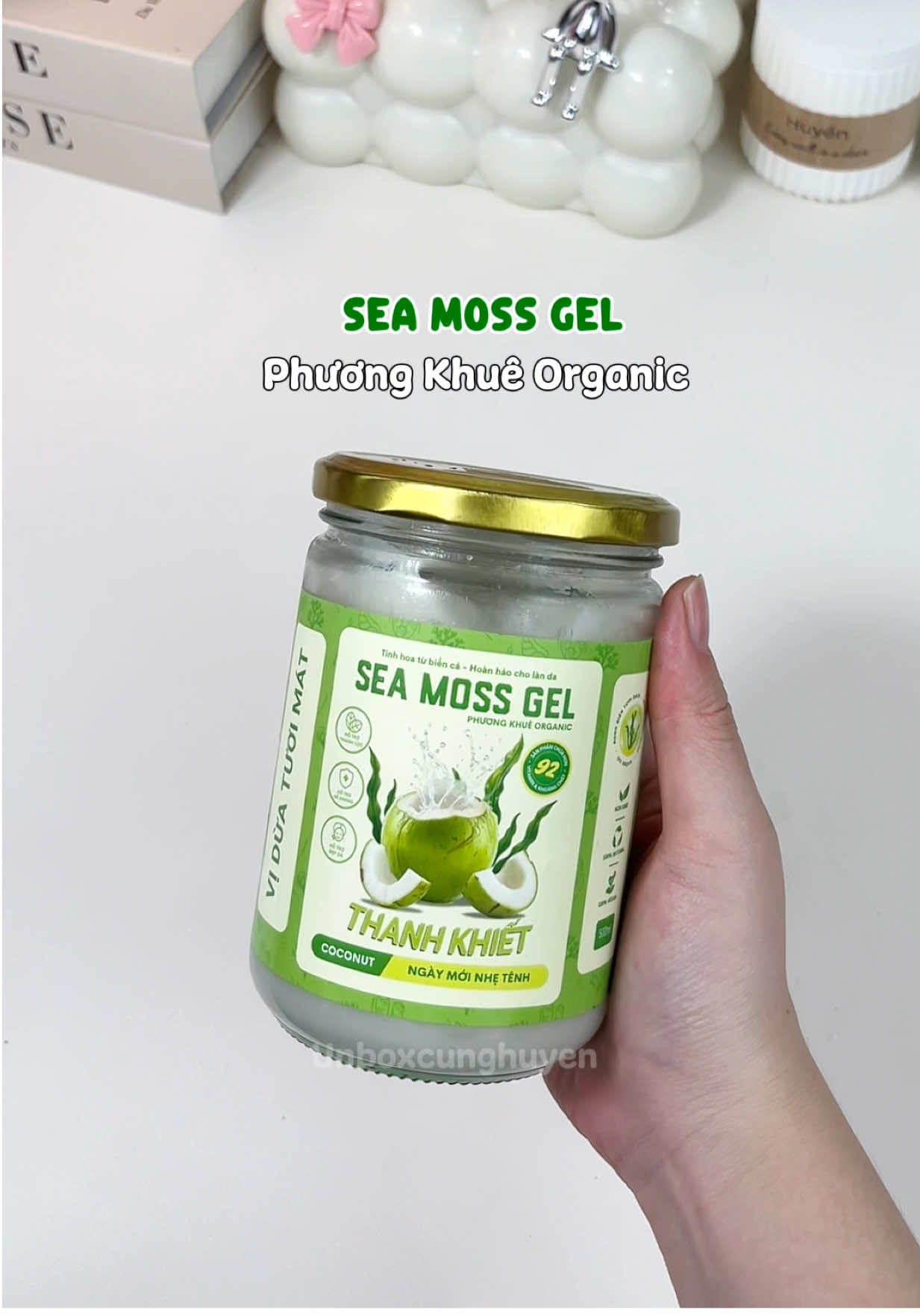 Em này ăn đẹp da đẹp dáng, cơ thể nhẹ nhàng, nên thử nhaaa #phuongkhueorganic #seamossgel #seamossgelvn #tuhaohangviet #healthy 