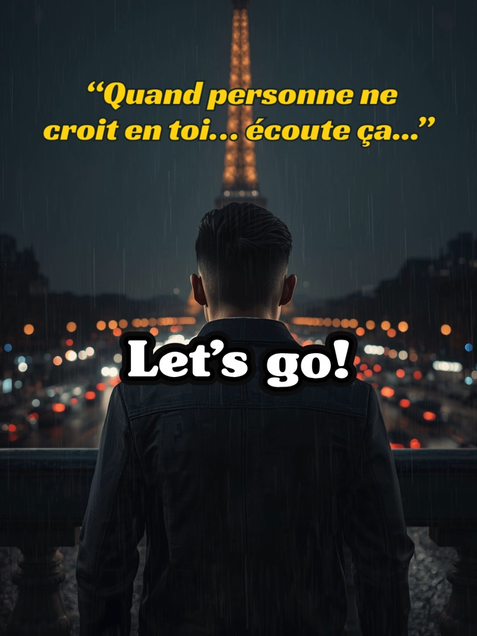 Quand personne ne croit en toi… écoute ça.. #france   #developpementpersonnel  #inspiration #discours  #confiance 