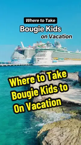 Here’s another place to take your bougie kids to on vacation - Utopia of the Seas @Royal Caribbean  #familyvacation #familytravel #royalcaribbean #cruise #utopiaoftheseas 