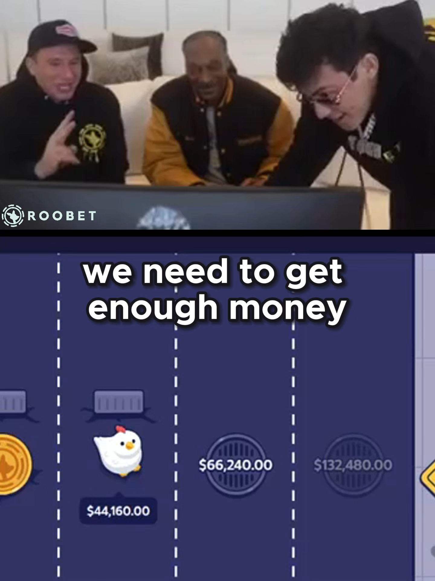 Togi and Steve team up with Snoop Dogg in the chicken game 🐔🔥