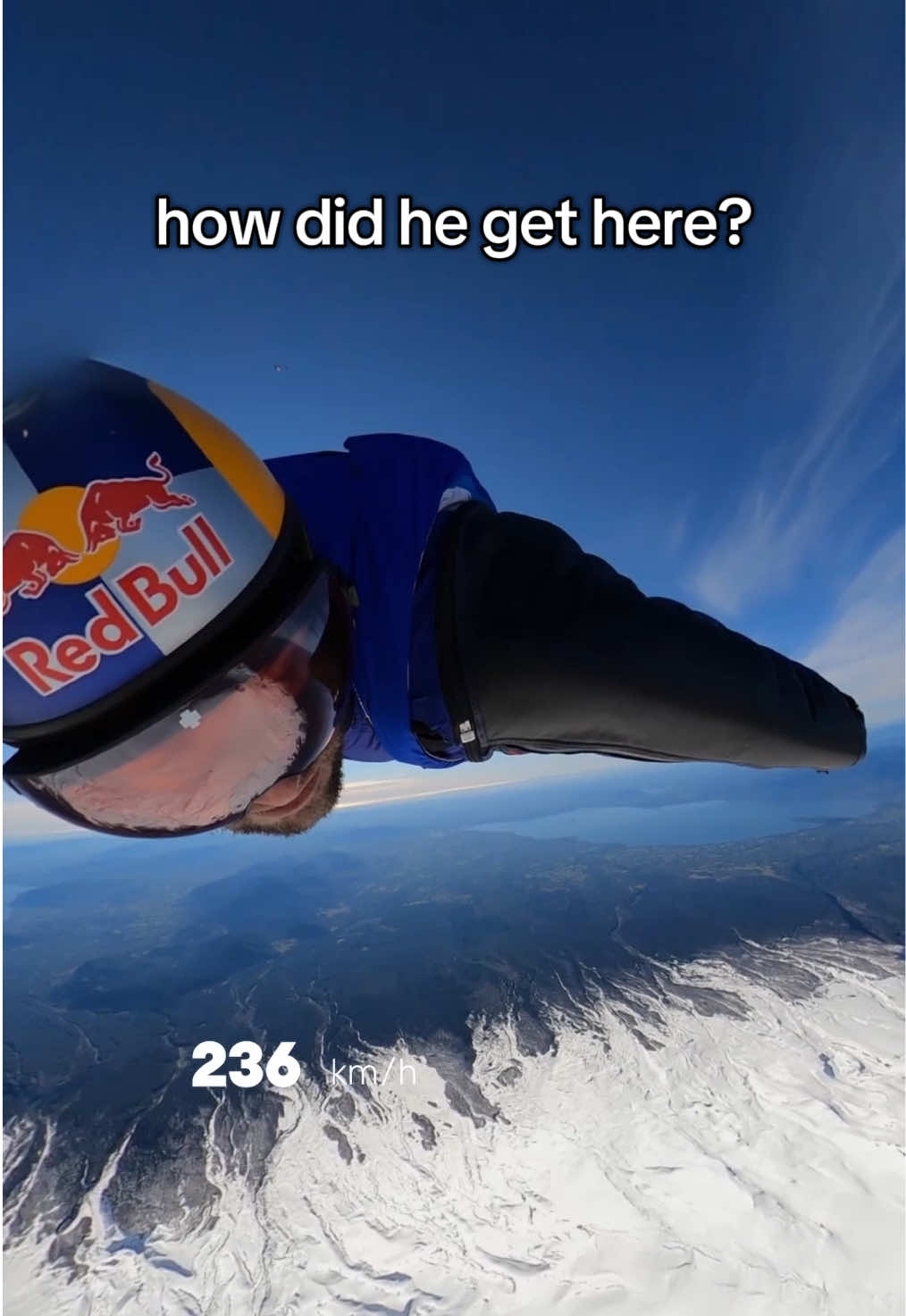 did he just?… 🌋🪂 #redbull #givesyouwiiings #extremesports #wingsuit #energydrink 
