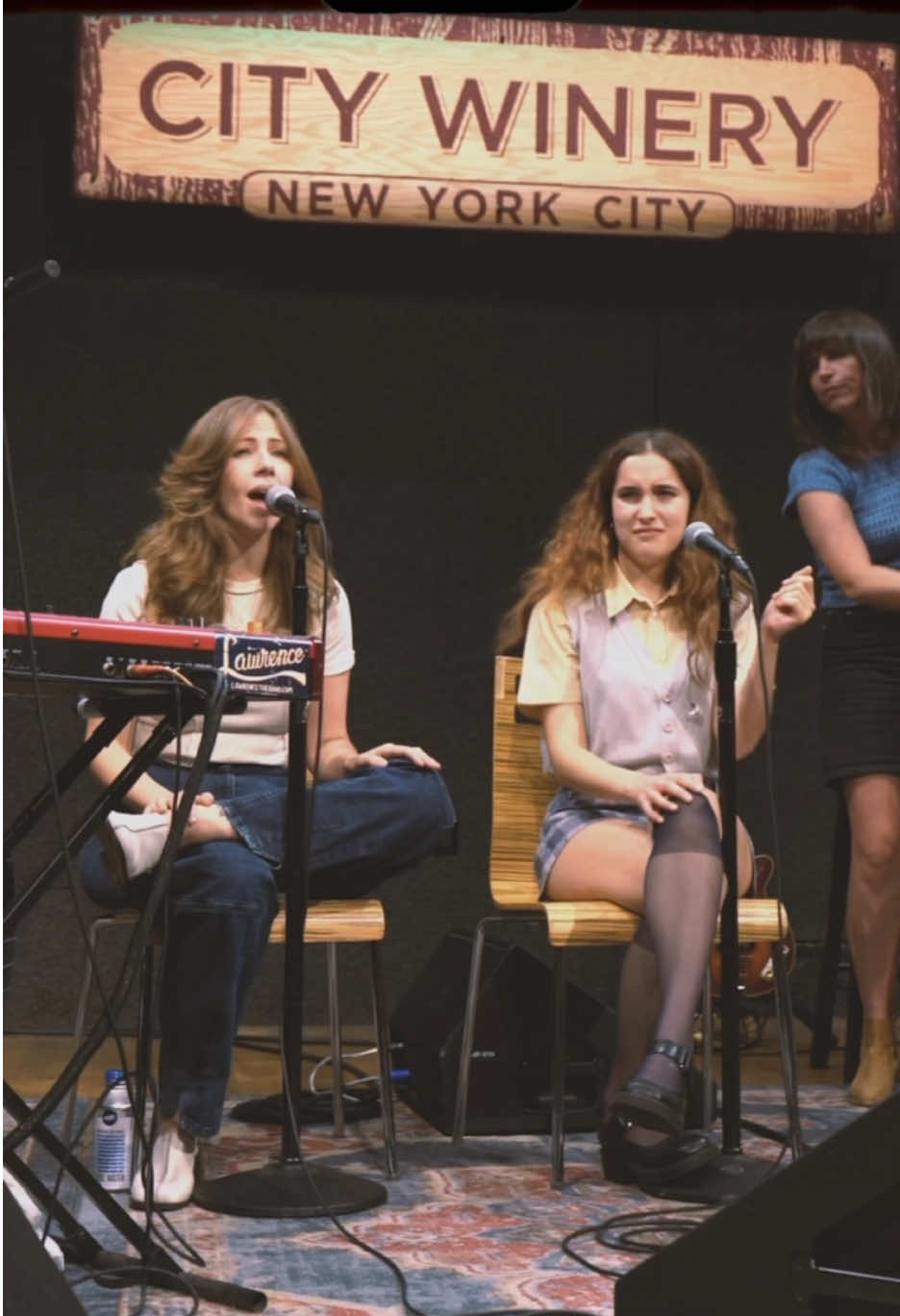 We’re releasing a live EP together and the first two singles “Good Together” and “Promotion” are out now!!!! Lake Street Dive and Lawrence met up at City Winery about a year ago to play through our new songs (right before both of our albums were about to be released on the same day) to talk/hang/jam…and thus the “The City Winery Sessions” was born. Full EP out 8/29! these performances have been out on YouTube for almost a year, but in honor of going on tour together in just a few weeks, we thought this would be a perfect time to release it on all streaming platforms ❤️!!! STREAM IT NOW #lakestreetdive #lawrence #goodtogether #citywinery #newmusic 