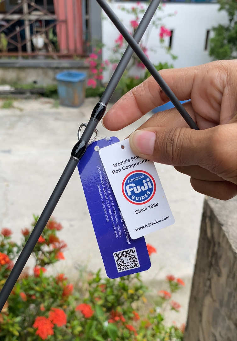 Joran Seahunter Blue Shark Carbon Solid Ring Fuji #joranpancing #mancing #fyp 