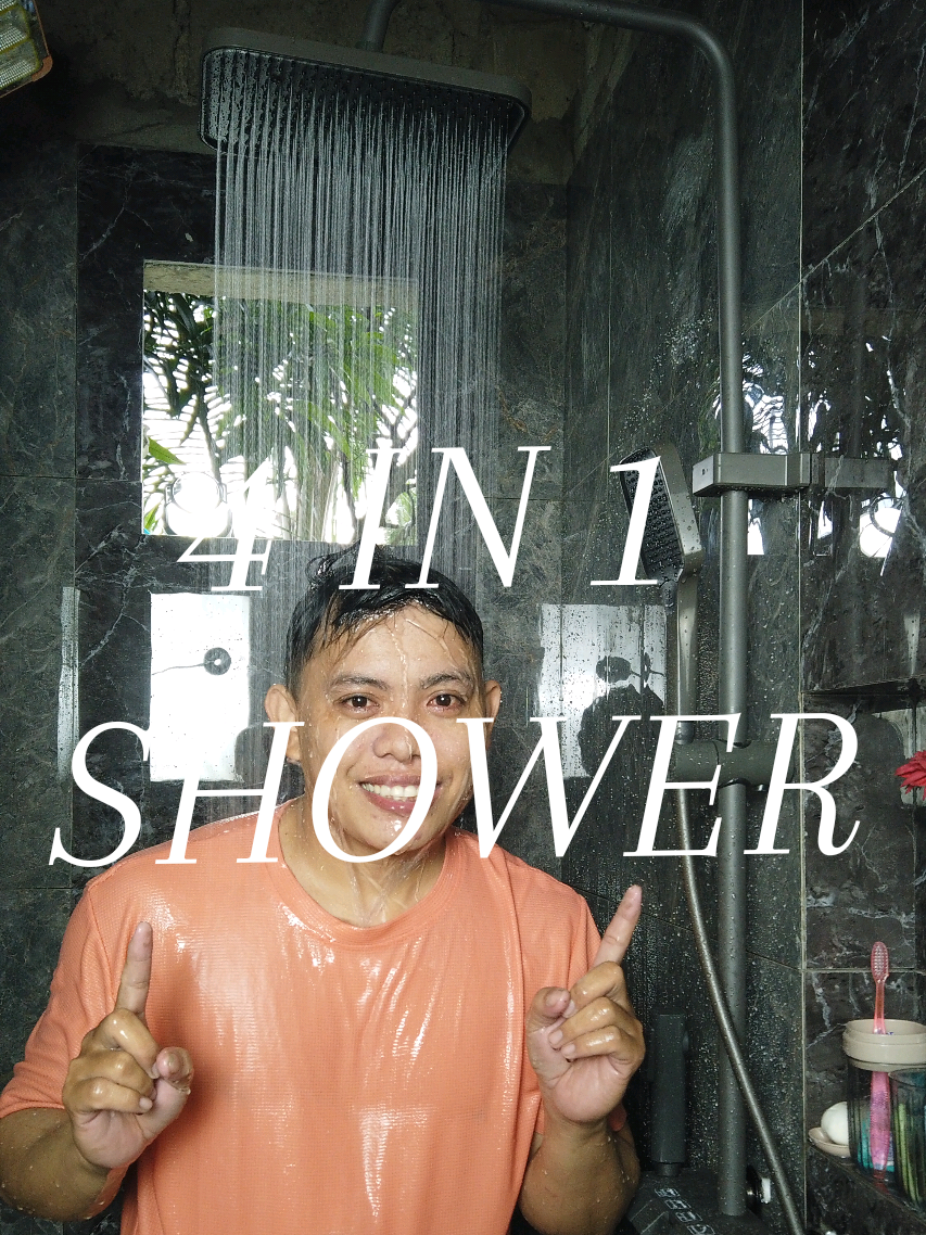 Set Bathroom Button Shower #4in1showersetwithfaucet #shower #showerhead #SHOWERSET 