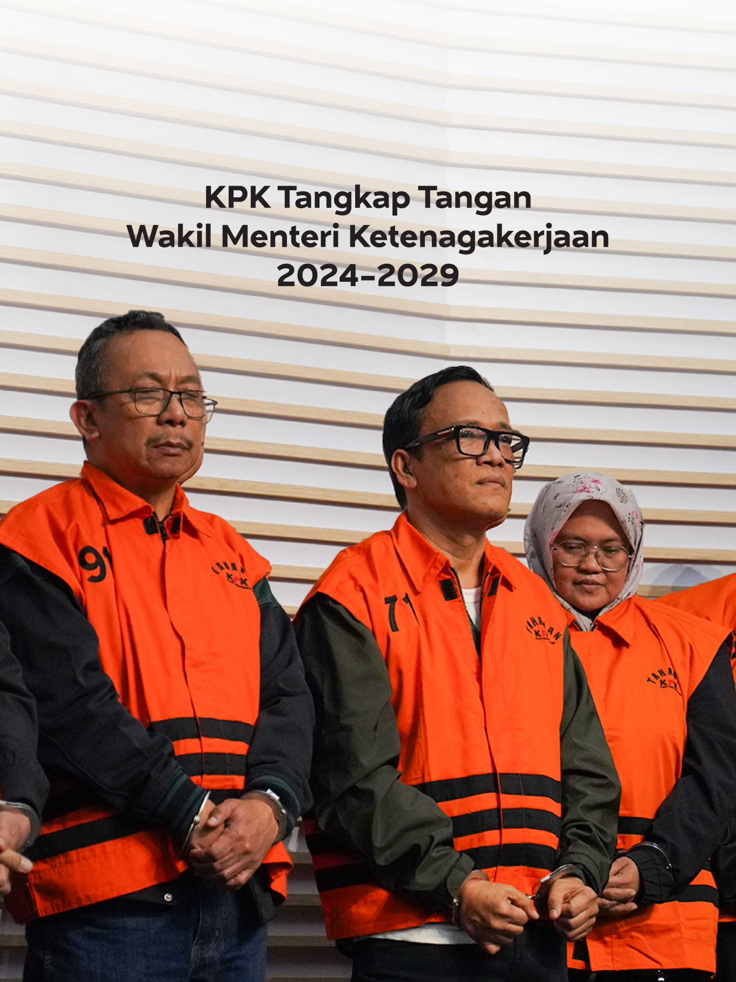 Jakarta, 22 Agustus 2025 - KPK melakukan kegiatan tangkap tangan atas dugaan korupsi berupa pemerasan pengurusan sertifikasi Keselamatan & Kesehatan Kerja (K3) di Kementerian Ketenagakerjaan. Dalam kegiatan ini KPK menetapkan dan menahan 11 orang sebagai tersangka, salah satunya adalah IEG (Wakil Menteri Ketenagakerjaan RI tahun 2024-2029). Para tersangka diduga melakukan pemerasan dalam proses pengurusan sertifikasi Keselamatan & Kesehatan Kerja (K3). Akibat pemerasan yang dilakukan, masyarakat harus membayar Rp6.000.000 dari harga yang seharusnya hanya Rp275.000. Hasil pemerasan yang dilakukan para tersangka sejak tahun 2019 sampai saat ini telah mencapai Rp81 M. KPK menyayangkan korupsi yang terjadi di sektor ketenagakerjaan, karena sektor ini merupakan tulang punggung perekonomian negara, sehingga kualitas sistem tata kelolanya seharusnya menjadi kunci dalam upaya peningkatan ekonomi nasional, bukan justru dipersulit dan berpotensi pada terhambatnya peningkatan ekonomi dan kesejahteraan nasional. #OTTKPK #TangkapTanganKPK #PenindakanKPK