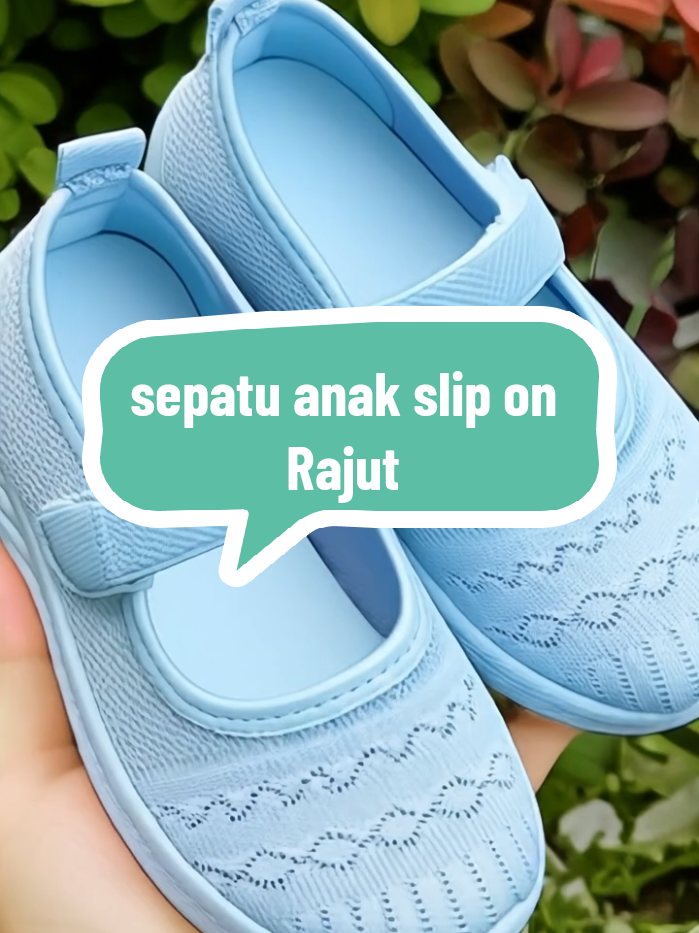 sepatu slip on Rajut anak perempuan #sepatuwanita #sepatuanak #EnergiKuatTiapLangkah 