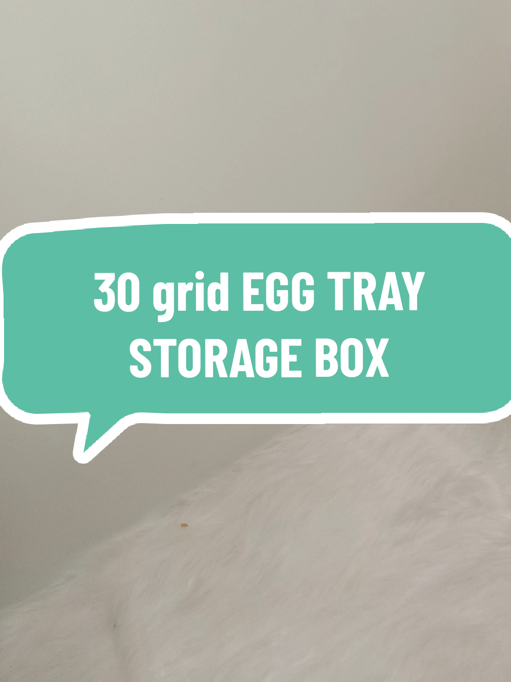 space saver to.. matibay. good quality.. perfect sa kusina. gamit ko rin to sa sari sari store ko..  madali rin kuhanin yung nasa ilalim. #30grideggtray #eggtray #kitchen #sarisaristore #eggcompartment 