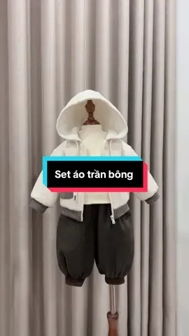 Áo khoác trần bông đã có đủ hàng các kom ơi 🥰🥰 #BeHan #xuhuong #aokhoactranbong #setthudongbetrai #N 