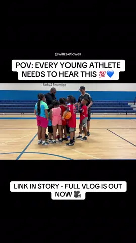 every athlete needs to hear this.💯💙