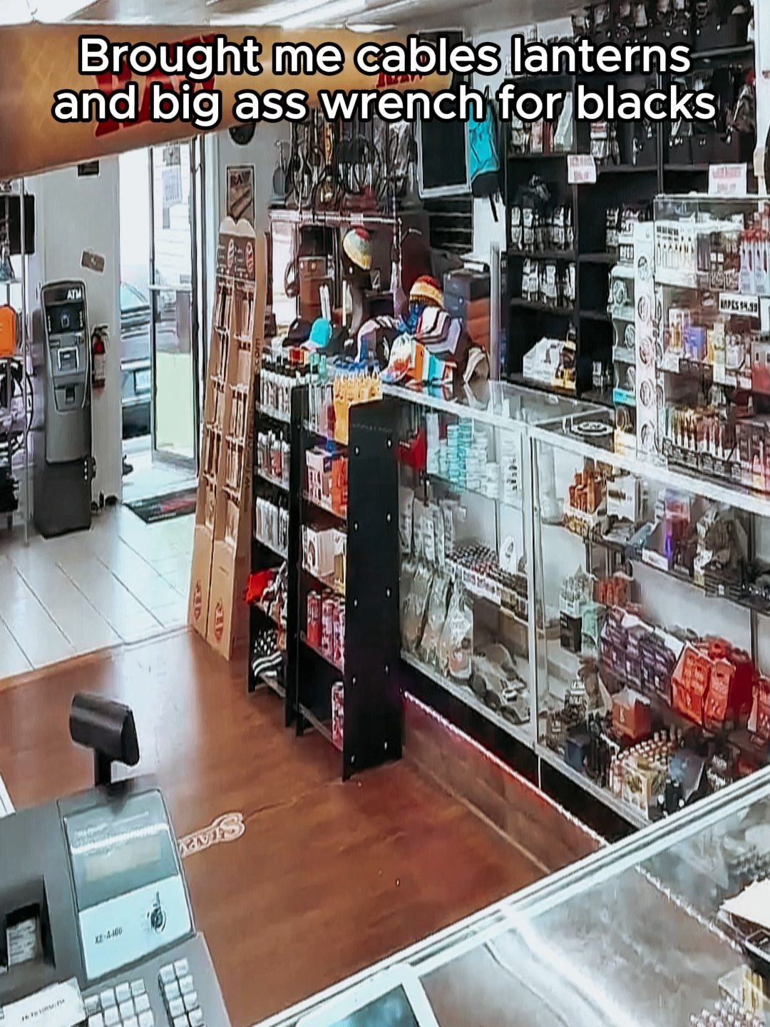 Brought me cables lanternsand big ass wrench for blacks#pawn #pawnshop #stores