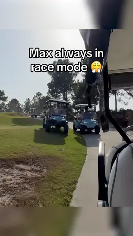 no rest for a world champion 😜 🤳: @Antonio Felix da Costa #f1 #maxverstappen #golfcart #Motorsport #sports 