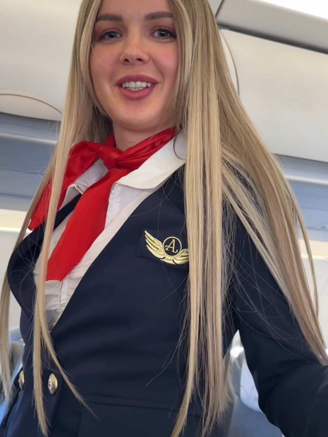 #stewardess #reactions #air #ElegantDaily 