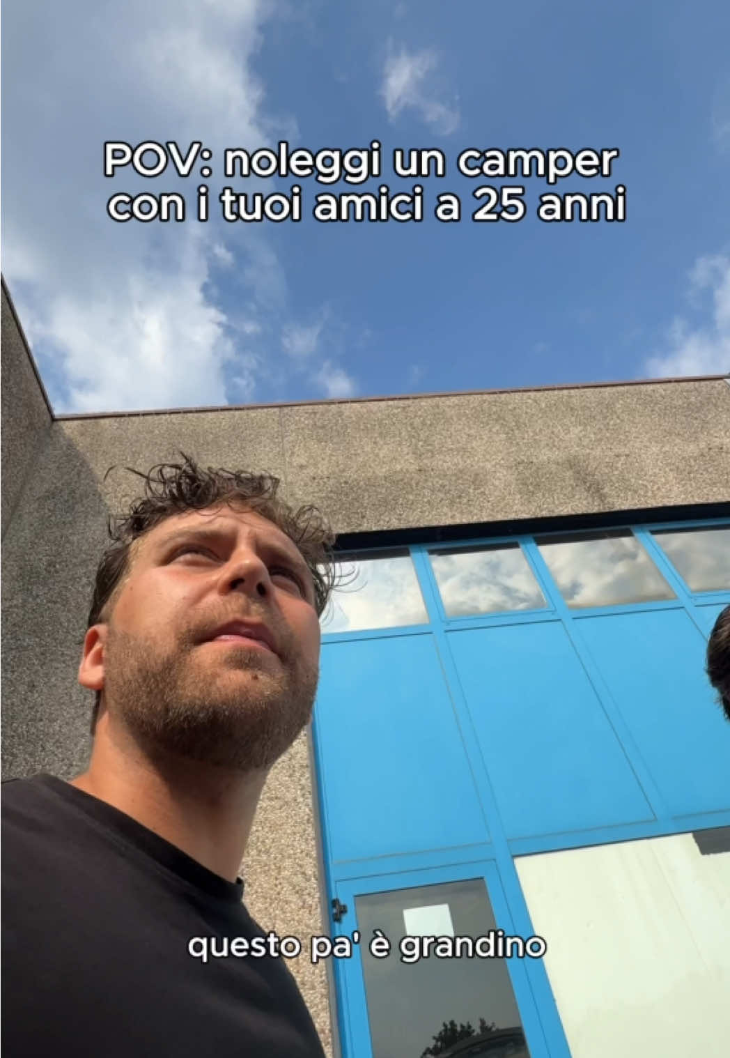 Prossima volta in Hotel 😂 #gliaudiodimiopadre #dada #marcolino #papà #camper 