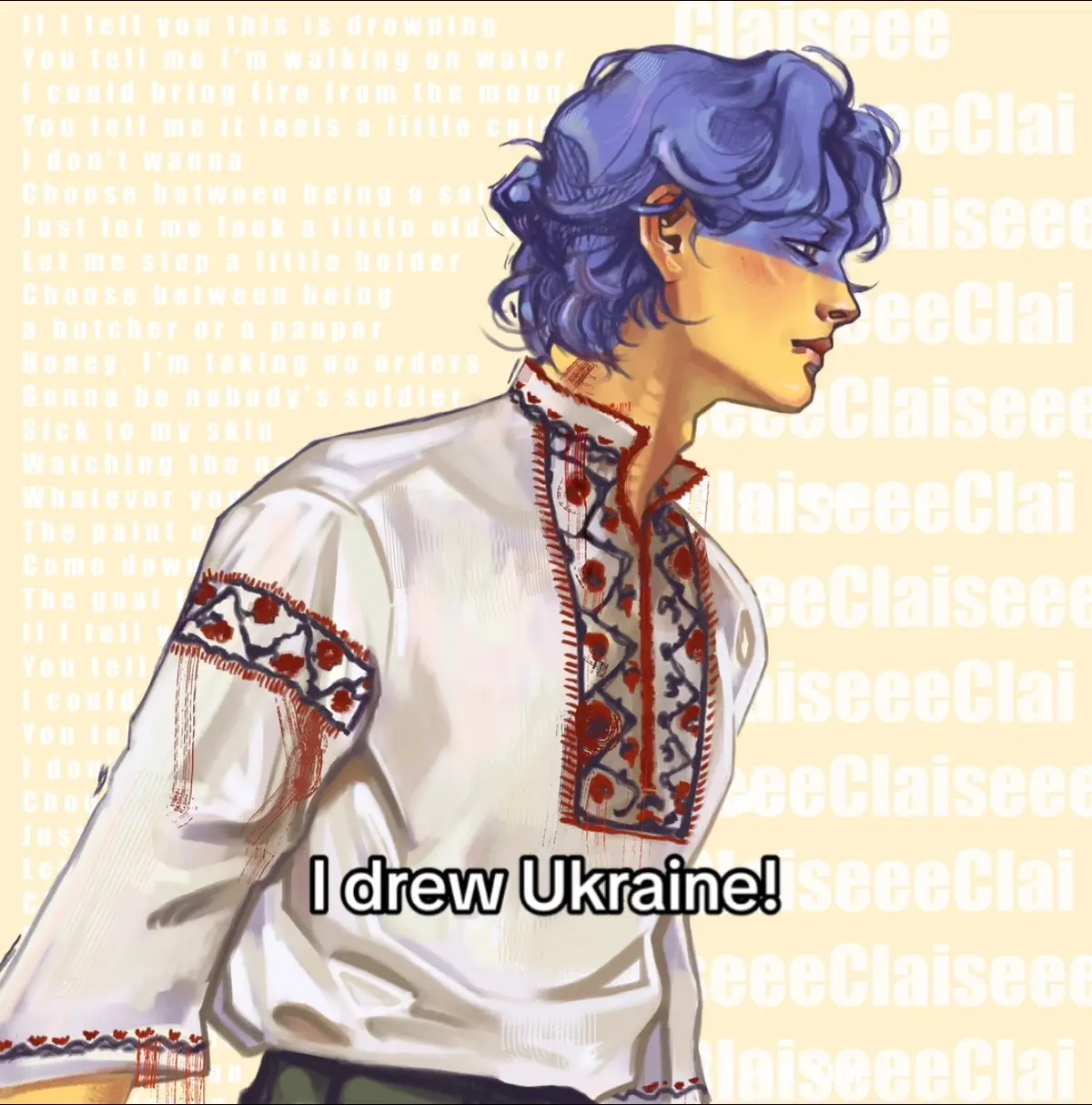 Guess the country I’m from lol #ukraine #україна #art #countryhumans #xybca 
