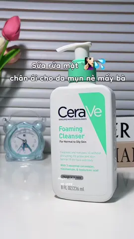 Sửa rửa mặt dành cho da dầu mụn, da thiên dầu , giúp làm sạch sâu , giảm mụn , #cerave #xuhuong #xuhuong #xuhuong #viral 