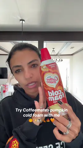 coffee mate has the best pumpkin products all the others ones just don’t taste as good🎃 #pumpkincoldfoam #coffeemate #tastetest #pumpkinspice  @Coffee mate 