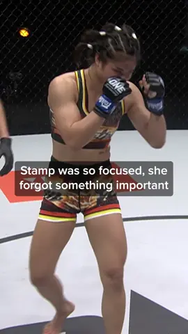 Hard to snap out of fight mode 👊 Stamp makes her long-awaited return from injury at ONE 173! #ONE173 | Sun, Nov 16 Get your tickets now 👉 Link in bio