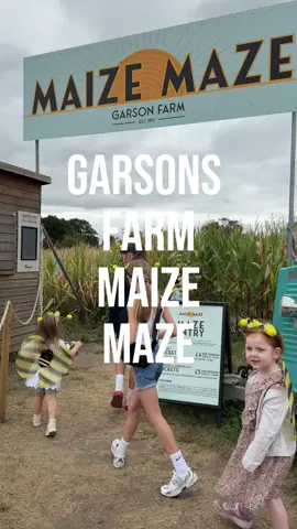 🌽 SAVE FOR YOUR NEXT OUTING 🌽  A real fun day out for the kids @Garsons, actually to be fair I enjoyed it as much as them! Even if we did get lost multiple times 😂 📍KT10 8LS 🎟️ £4 each or £3 for parties over 4 aged 2+ #thingstodowithkids #cornmaze #kidsactivities #summerfun #toddleractivities 