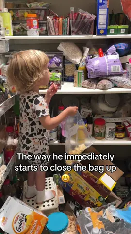 Caught red handed 😂 #toddlersoftiktok #SnackTime #momlife #momtok 