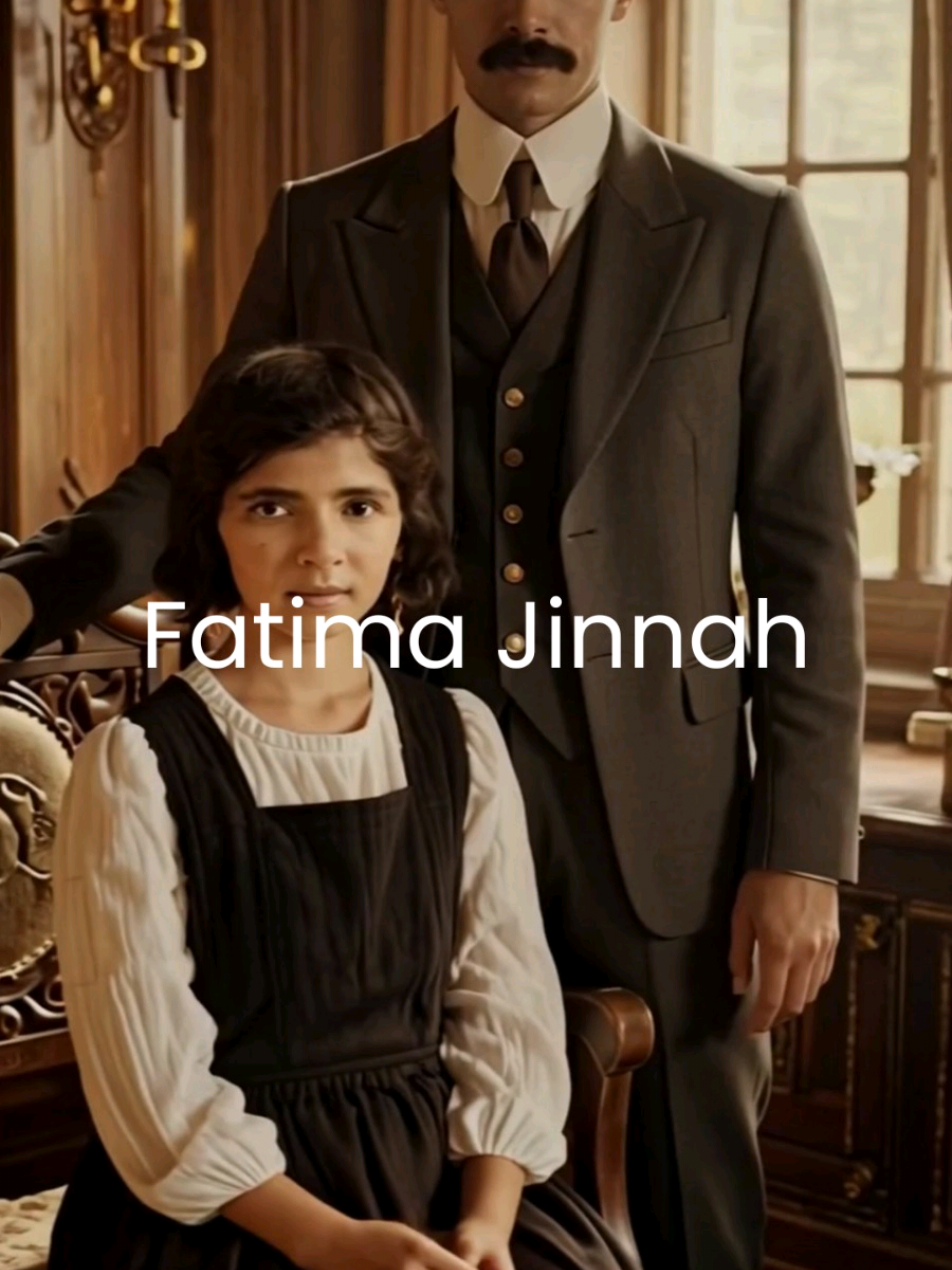 Orphaned at eight, Fatima Jinnah feared school. Her brother, Muhammad Ali Jinnah, patiently took her by tonga to the Bandra Convent, never forcing her, only showing her the life within. At last, she asked to be admitted — a choice that began her journey to becoming the Mother of the Nation. #pakistan  #british #fatimajinnah #jinnah #quaid_e_azam 