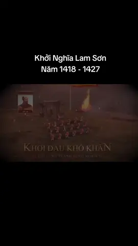 Khởi nghĩa Lam Sơn (1418-1427) là cuộc kháng chiến do Lê Lợi (sau này là Lê Thái Tổ) lãnh đạo nhằm lật đổ ách đô hộ của nhà Minh, giành lại độc lập cho Đại Việt. Cuộc khởi nghĩa kéo dài 10 năm, chia làm ba giai đoạn chính: hoạt động ở vùng căn cứ Lam Sơn (Thanh Hóa) từ 1418-1423, tiến quân về phía Nam để xây dựng lực lượng từ 1424-1425, và giai đoạn giải phóng đất nước, kết thúc bằng thắng lợi của Nghĩa quân Lam Sơn và hội thề Đông Quan vào năm 1427, mở ra thời kỳ nhà Hậu Lê.  Bối cảnh lịch sử  Năm 1407, nhà Hồ thất bại trong cuộc kháng chiến chống quân Minh, khiến đất nước rơi vào ách đô hộ của nhà Minh. Chính sách cai trị hà khắc của nhà Minh đã gây nên bức xúc sâu sắc trong nhân dân Đại Việt. Diễn biến chính 1. Giai đoạn 1: Khởi dựng lực lượng ở căn cứ Lam Sơn (1418-1423) Mùa xuân năm Mậu Tuất (1418), Lê Lợi phất cờ khởi nghĩa ở Lam Sơn (Thanh Hóa), xưng Bình Định vương.  Nghĩa quân phải đối mặt với khó khăn về lương thực và quân lực, nhiều lần bị vây ráp.  2. Giai đoạn 2: Tiến vào vùng đồng bằng Nghệ An (1424-1425) Theo kế của Nguyễn Chích, Lê Lợi quyết định đưa quân vào Nghệ An, mở rộng địa bàn hoạt động và củng cố lực lượng.  Nghĩa quân giành được nhiều thắng lợi quan trọng, làm chủ các thành trì từ Thanh Hóa trở vào.  3. Giai đoạn 3: Bắc tiến và giải phóng đất nước (1426-1427) Tháng 8 năm 1426, lực lượng đã mạnh, Lê Lợi chia quân làm ba cánh tiến ra Bắc.  Nghĩa quân giành thắng lợi quyết định tại các trận Tốt Động - Chúc Động và Chi Lăng - Xương Giang.  Cuộc chiến kết thúc bằng hội thề Đông Quan, quân Minh phải rút về nước, chấm dứt 20 năm đô hộ.  Ý nghĩa lịch sử Khởi nghĩa Lam Sơn thắng lợi đã chấm dứt hoàn toàn ách đô hộ của nhà Minh.  Đại Việt giành lại độc lập, khôi phục nền độc lập dân tộc.  Sự kiện này mở ra thời kỳ hưng thịnh mới trong lịch sử dân tộc Việt Nam, thời kỳ nhà Hậu Lê.  Cuộc khởi nghĩa còn thể hiện tài năng lãnh đạo quân sự, chính trị của Lê Lợi và sức mạnh đại đoàn kết dân tộc.  #daivietkieuhung #daiviet #lichsuvietnam #dongchaysuviet #quandoinhandanvietnam 