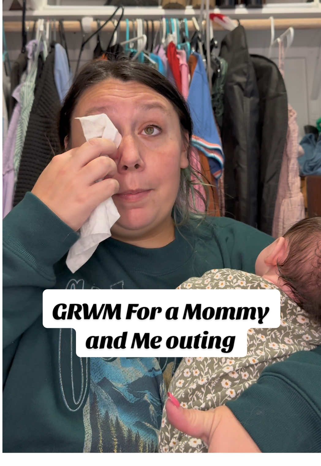 We had so much fun at our first outing! Can’t wait to make more mom friends #mom #ftm #GRWM #mommyandme 
