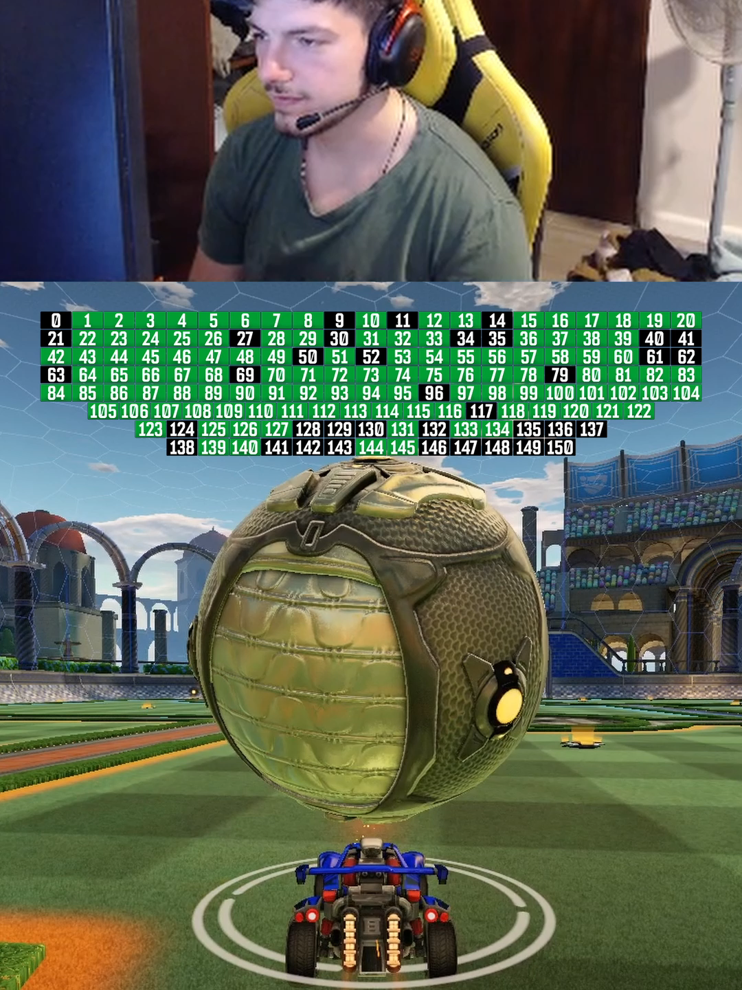 DIA 23 del desafío contra @almost98clips y @aguzrl metiendo los goles en todos los KM posibles#kph #rocketleague #musty