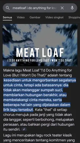 I’d Do Anything for Love (But I Won’t Do That) - Meat Loaf #meatloaf #iddoanythingforlove #batoutofhell #fyp #90smusic 