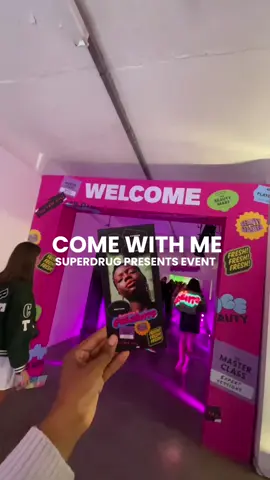 Very overwhelming, in a good way. Everything was there! 🤩 | #superdrugpresents2025 #pr #influencerevent #makeup #beauty   