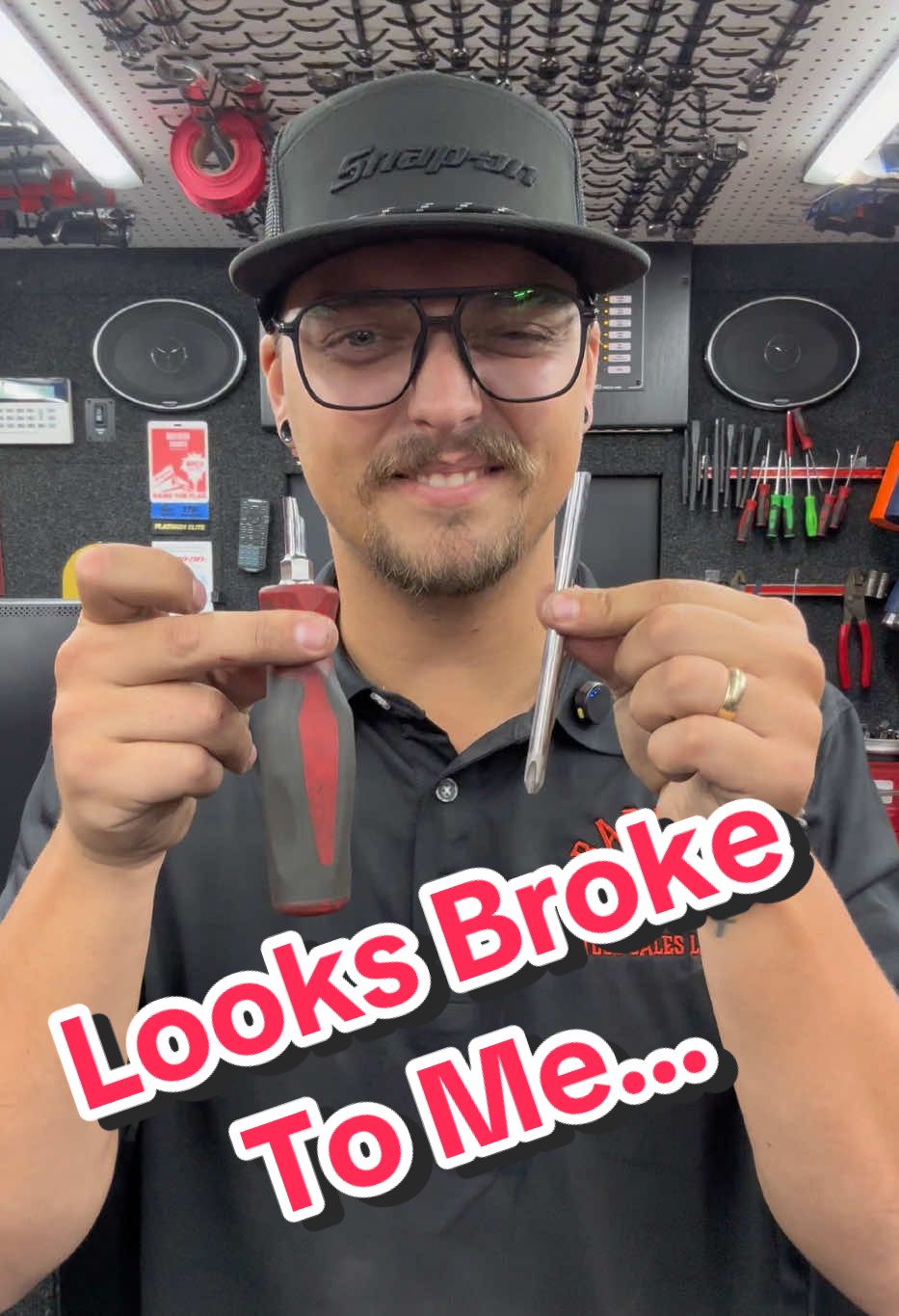 Par ba….. I mean screwdriver! #snapon #mechanic #mechaniclife #snapontools #barkertools @Alan McKee 