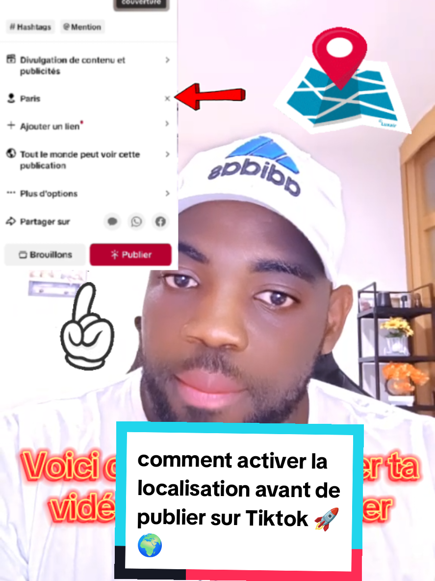 Comment activer la localisation avant de publier sur Tiktok 🚀🌍  activez la localisation sur Tiktok pour une large diffusion (views) Tiktok location trend tiktok change location  #debloquevisibilite #astuces #howtotiktok #apprendresurtiktok #tutorial 