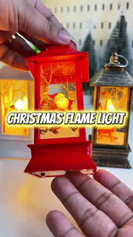 Very cutesy christmas flame light. Pwede i-gang as lantern or for display as is.  ☃️ Cute • 🎅 Festive • 🦌 Magical #christmasglow #leddecor #paskofeels #christmasdecor 