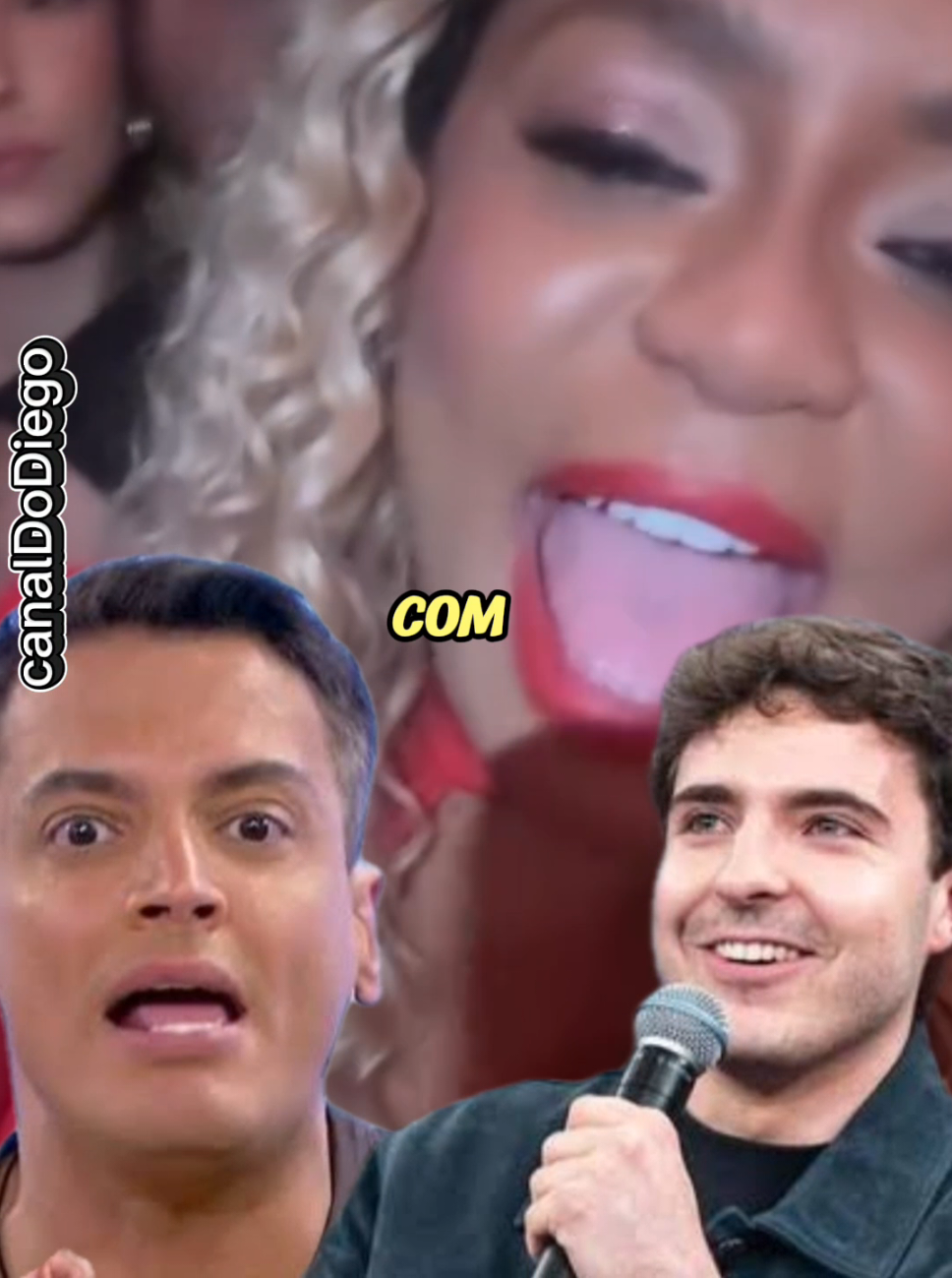 caúcha e filho do gugu | cariucha beija filho gugu #cariucha #joaoaugustoliberato #canaldodiego 