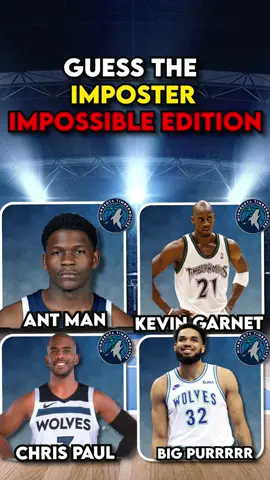 Can you guess this impossible NBA Imposter #NBA #basketball #basketballquiz #quiz 