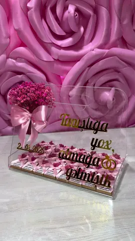 Xeyirli olsun deyerli mushteri☺️#kesfet #nişan #xonca #həri #fyp 