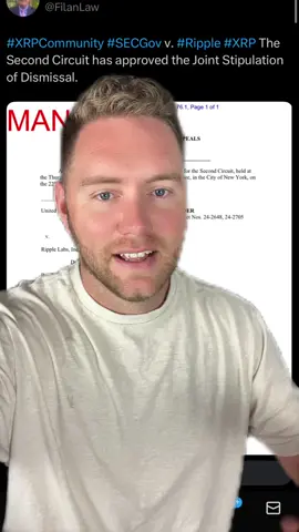 BREAKING! XRP Case Completely OVER! #fyp #xrp #crypto #greenscreen 
