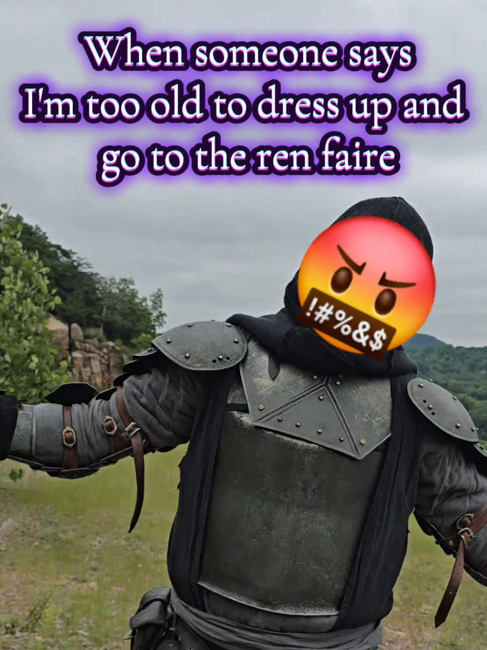 Never too old to do what you love! #renfaire #renaissance #knight #fantasy #medievaltiktok 