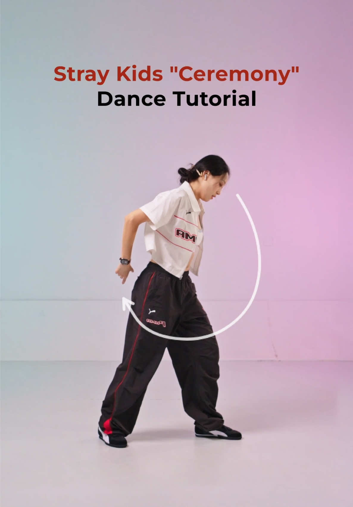 Stray Kids “CEREMONY” dance tutorial, slowed, mirrored, with singsinging #straykids #straykidsceremony @Stray Kids 