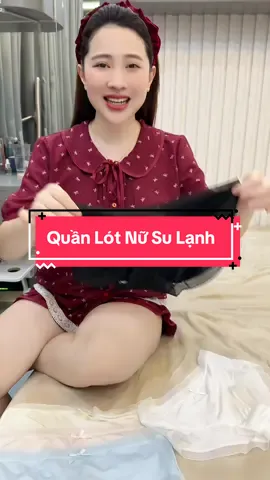 Quần Lót Nữ Su Lạnh Lụa Mềm #cohuyentaphoa #xuhuong 