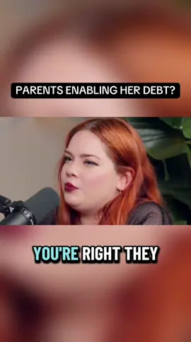 Parents enabling her debt? #calebhammer #fyp #finance #debt #parents 