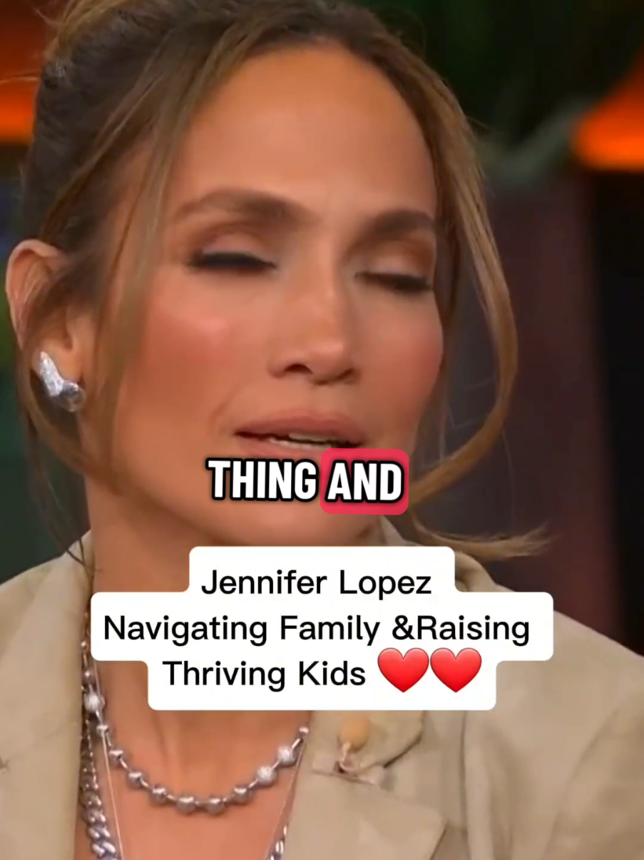 Jennifer Lopez aka Jlo Navigating Family and Raising child.. #fyp #show #jenniferlopez #podcast #interview #foryou 