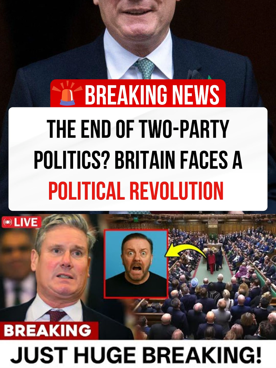 The End of Two-Party Politics? Britain Faces a Political Revolution. #UKNews #TodayInUK #BreakingNews #CurrentEvents #keirstarmer 