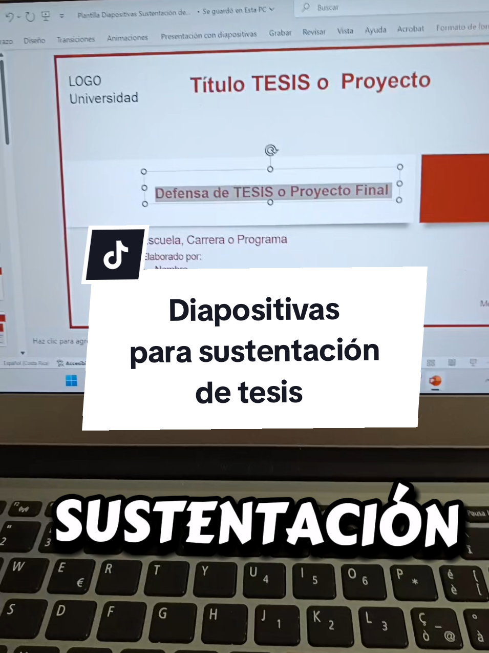 Diapositivas para la sustentación de tesis . Plantilla Diapositivas para sustentación de tesis . Presentación de tesis #defensadetesis #powerpoint #diapositivas #sustentaciondetesis 